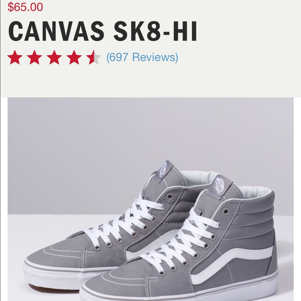 Vans Canvas SK8-HI